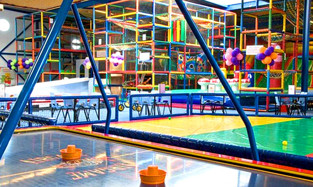 ballorig amsterdam gaasperplas, entree voor kinderspeelparadijs