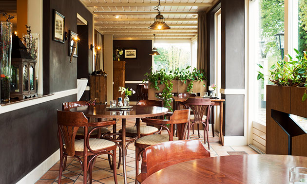 restaurant ´t edelhert, 3-gangen keuzediner: bespaar 50% in zwolle