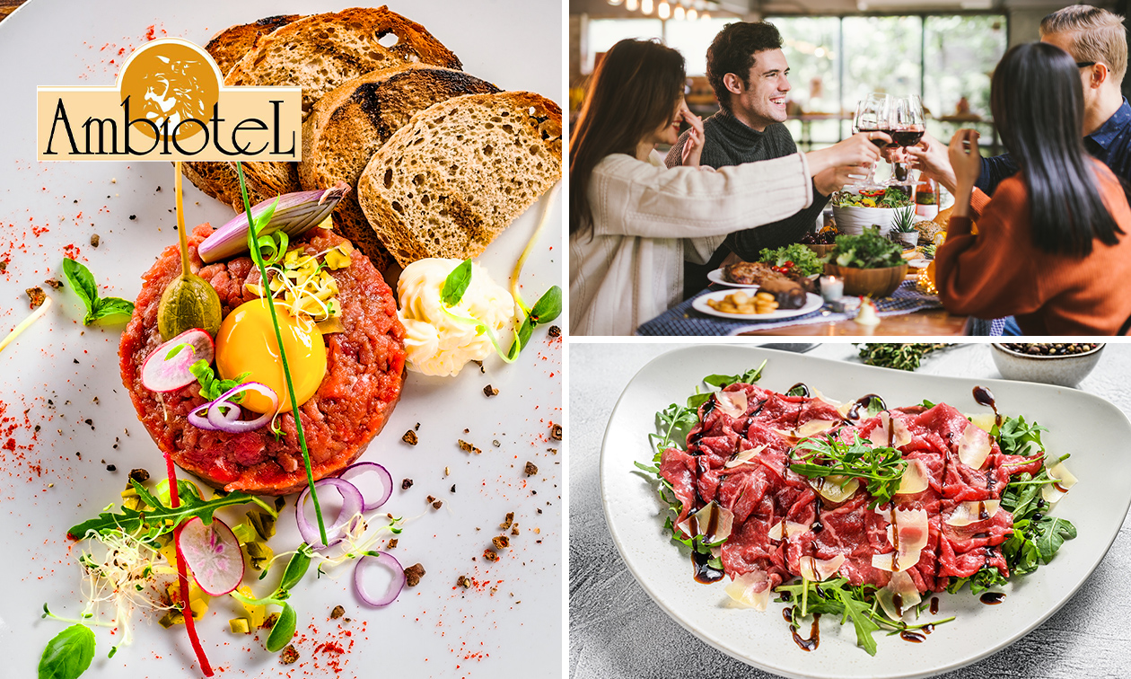 2- of 3-gangendiner à la carte bij Ambiotel in hartje Tongeren