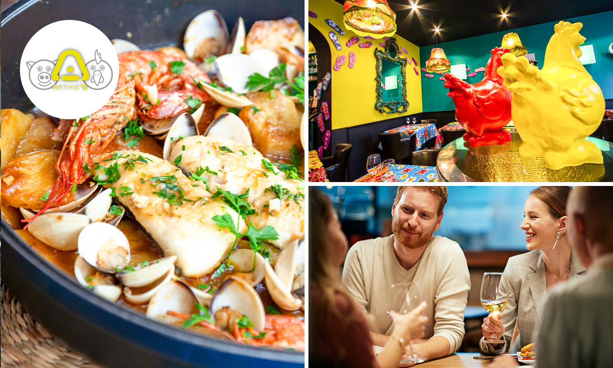 2- of 3-gangendiner à la carte bij Arthie's