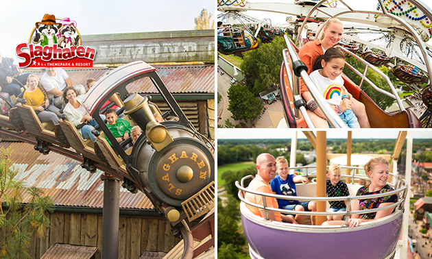 Attractie- & Vakantiepark Slagharen, Entreeticket voor Attractiepark