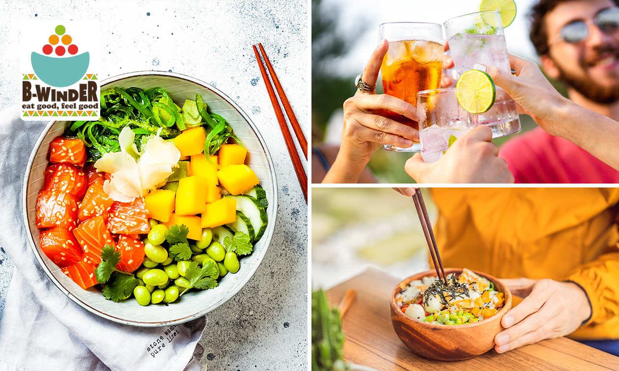 Pokébowl + drank naar keuze