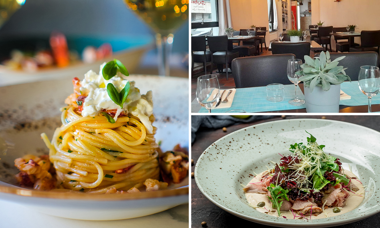 3-gangendiner à la carte bij Baama