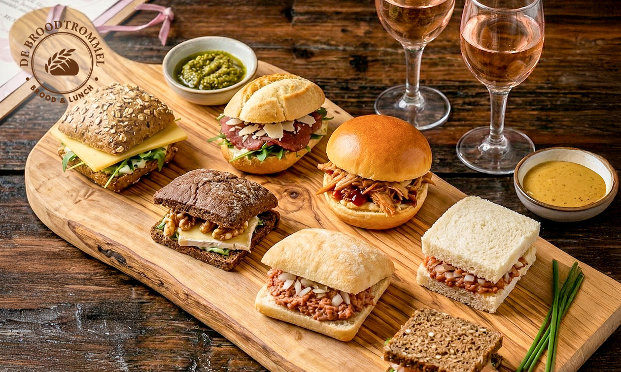 Lunchproeverij bij Bakkerij De Broodtrommel