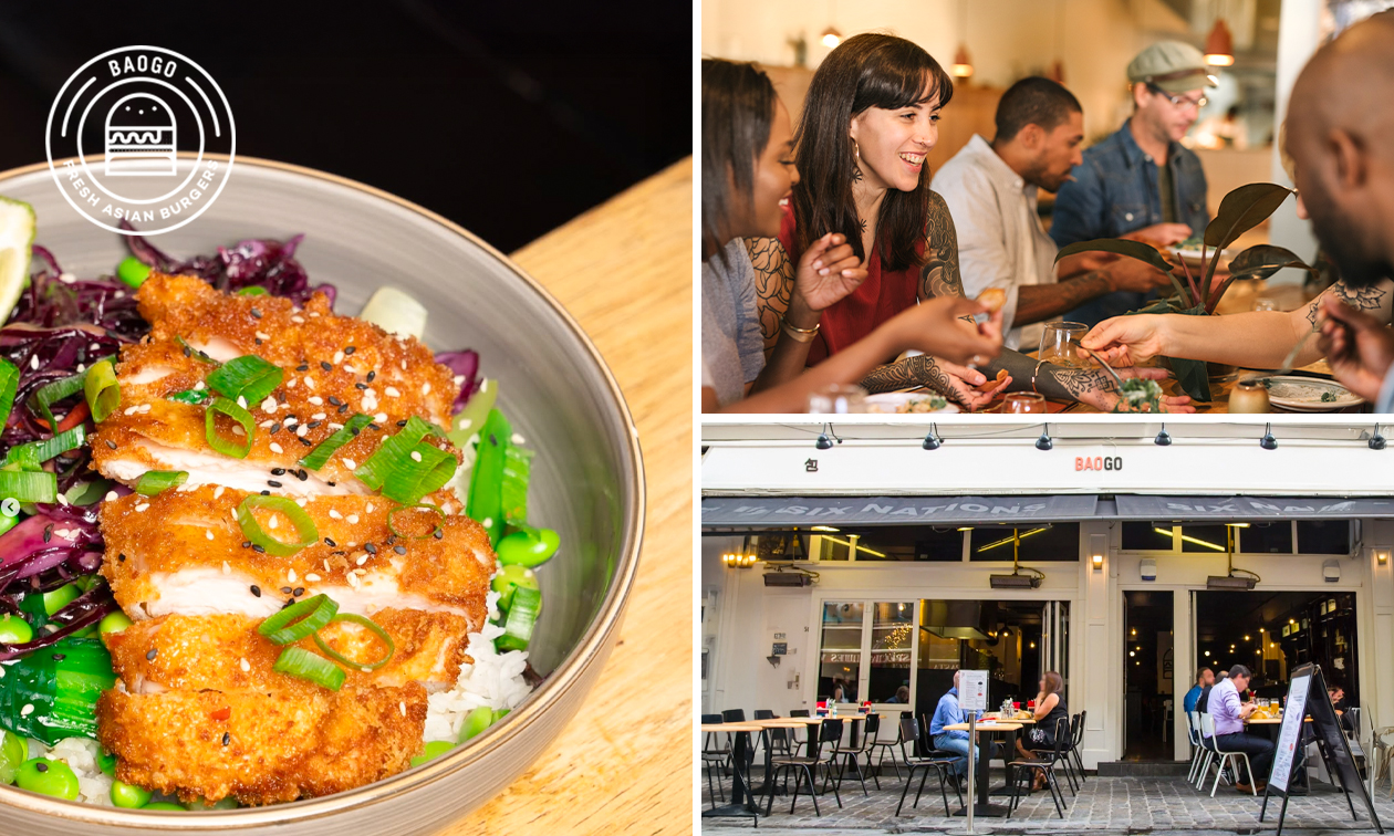 2-gangendiner of -lunch à la carte bij Baogo in hartje Brussel