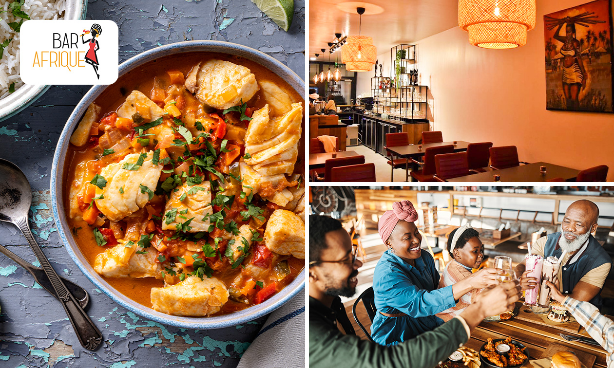 Afrikaans 2-gangen keuzediner bij Bar Afrique in hartje Leuven