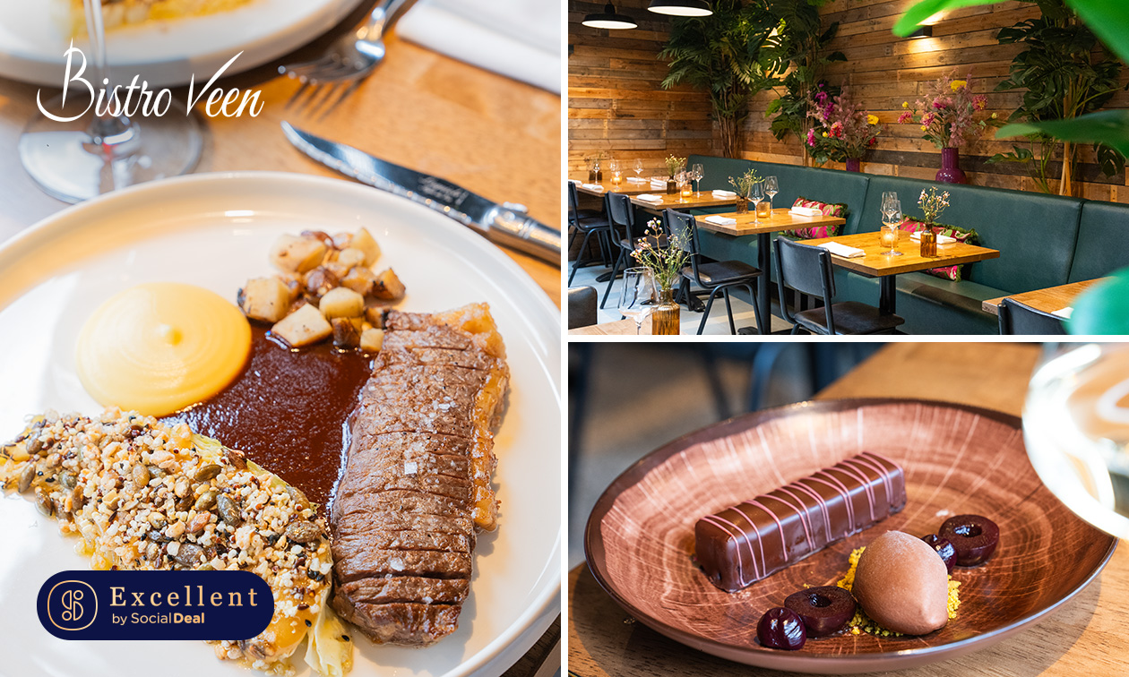 2- of 3-gangenlunch of -diner van de chef + evt. aperitief, wijnarrangement en meer