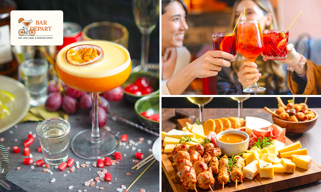 Cocktail of mocktail naar keuze + aperoschotel