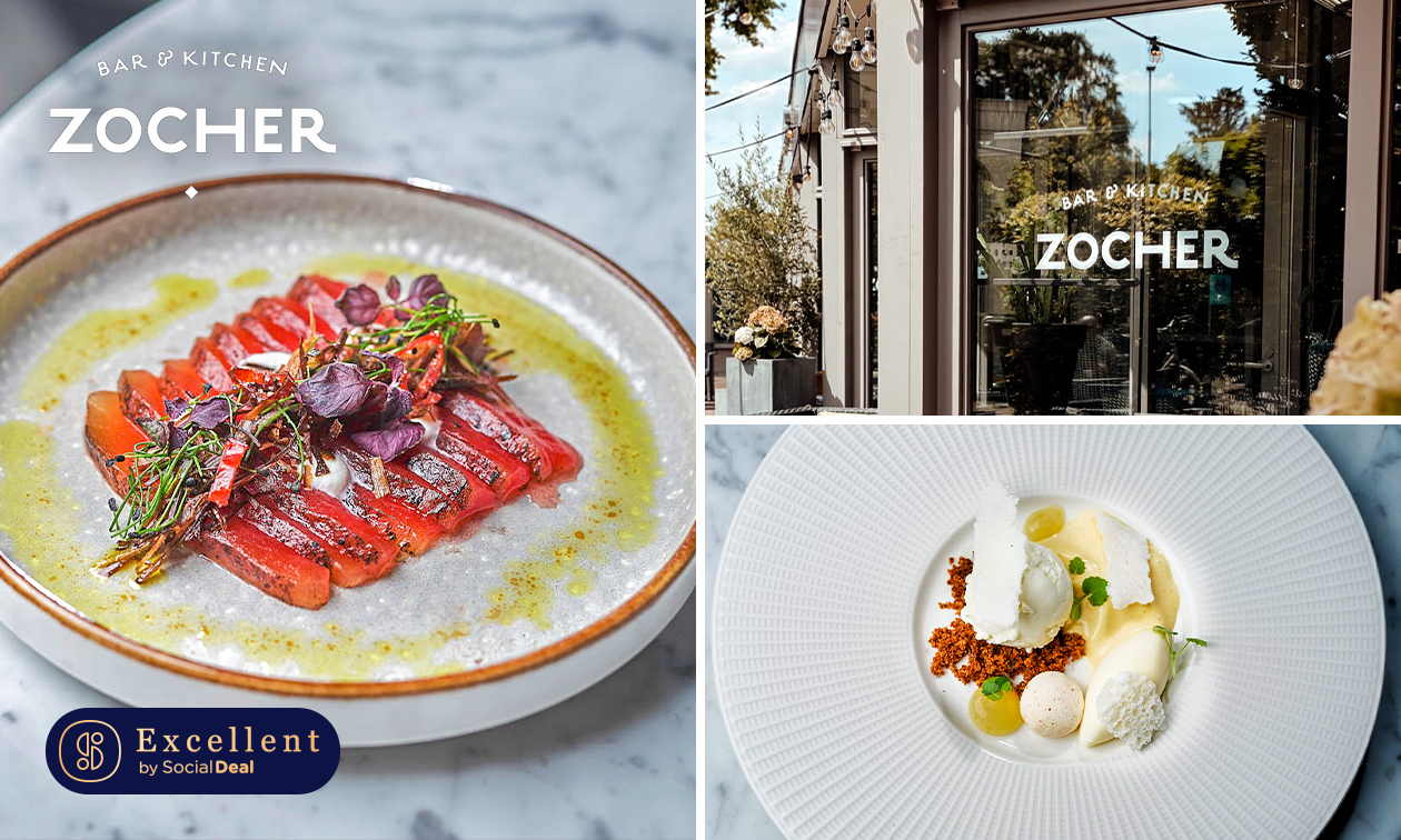 3-gangendiner á la carte + broodje vooraf in Haarlem