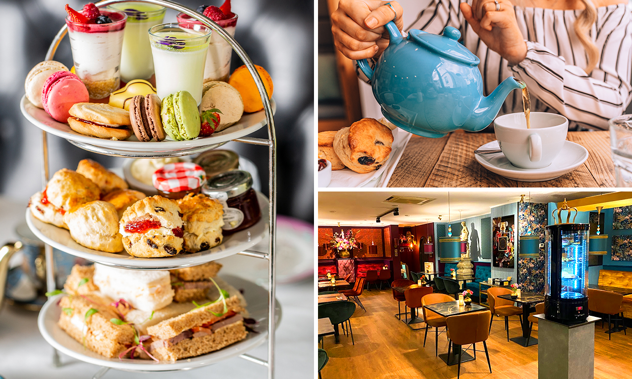 3-gangen high tea (2 uur) + cava bij Bistro Baroque