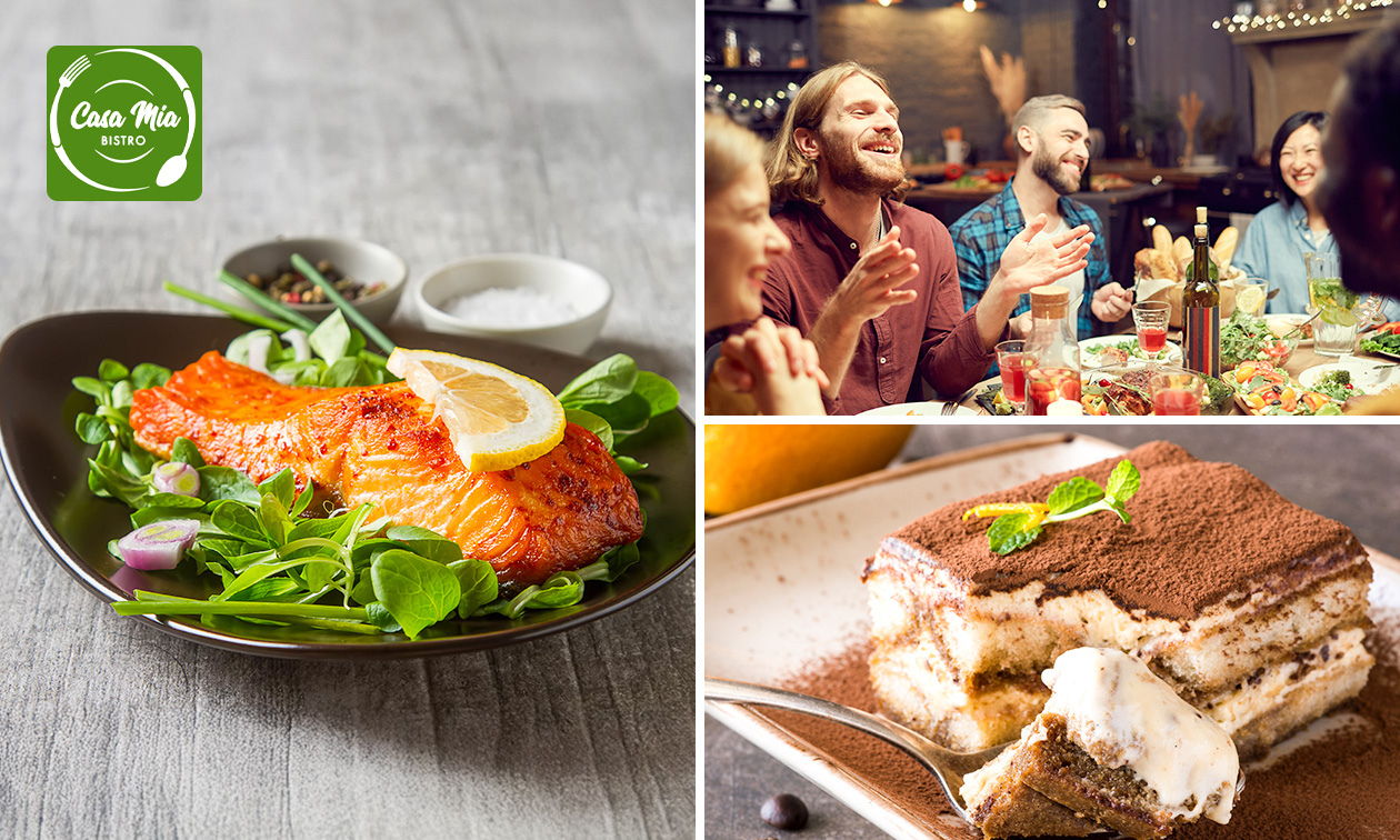 3-gangenlunch of - diner à la carte