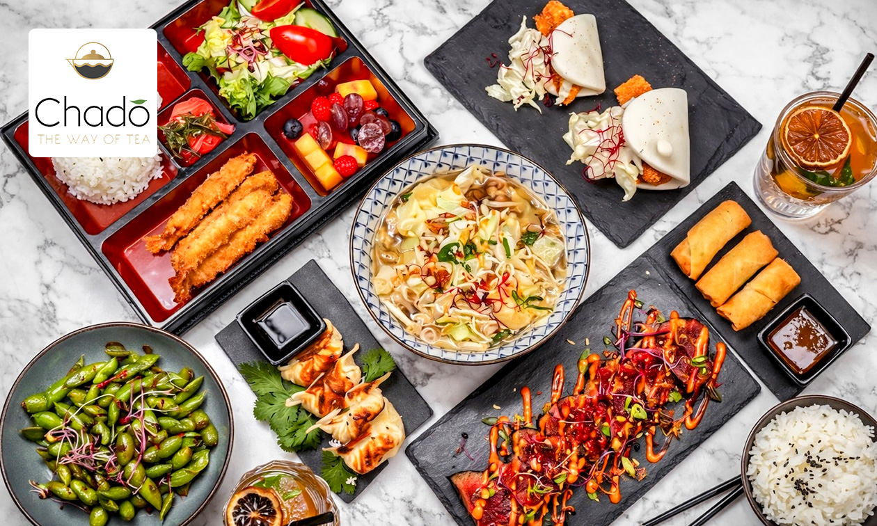 3-gangen shared dining-diner of -lunch bij Bistro Chado