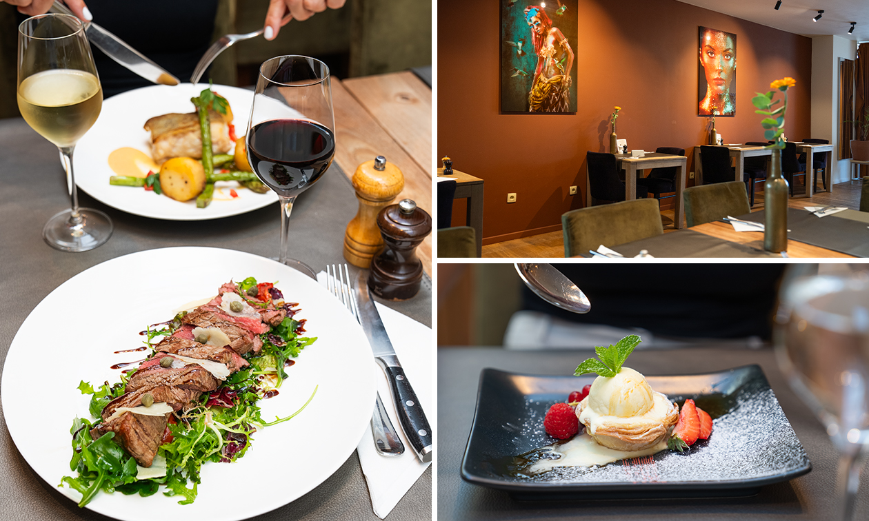 2-gangenlunch of 3-gangendiner à la carte bij Bistro Côté Sud