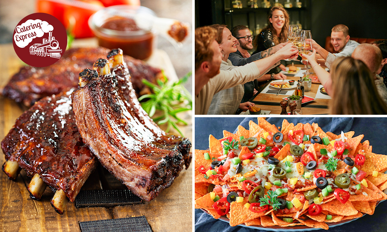 All-You-Can-Eat spareribs (+ evt. kip) + voorgerecht + evt. nagerecht bij Bistro Halverwege