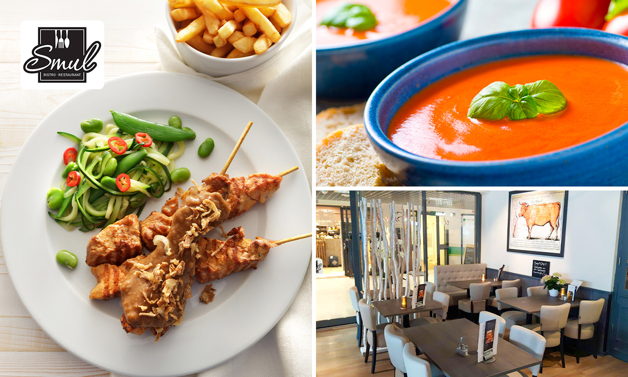 3-gangen keuzediner bij Bistro Smul