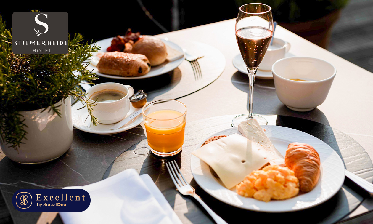 Luxe ontbijt + glas cava bij Bistro Stiemerheide
