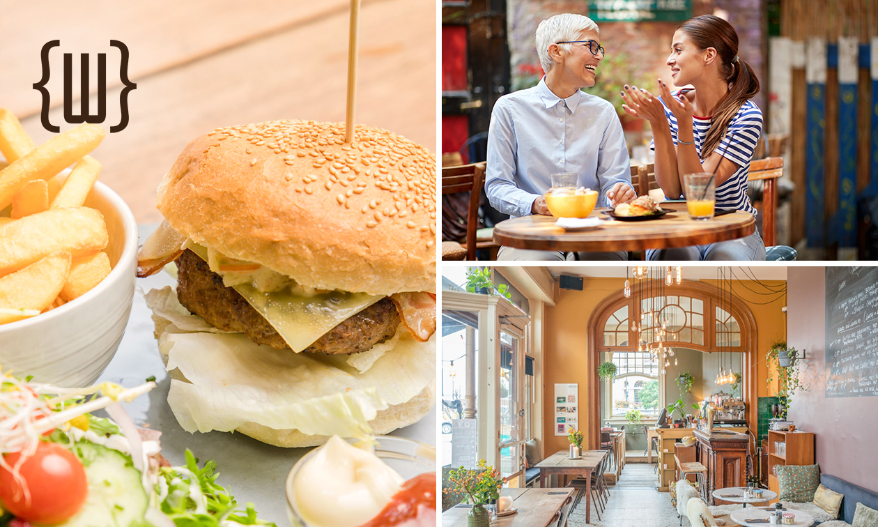 2-gangen keuzelunch of -diner bij Bistro Wattman