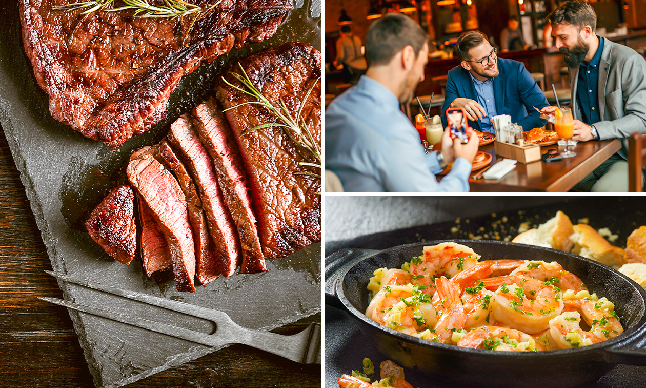 2- of 3-gangen keuzediner of -lunch in hartje Aalst