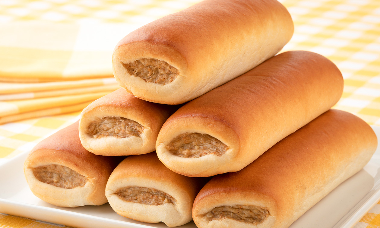 5 worstenbroodjes + 5-persoonsslagroomschnitt voor afhaal