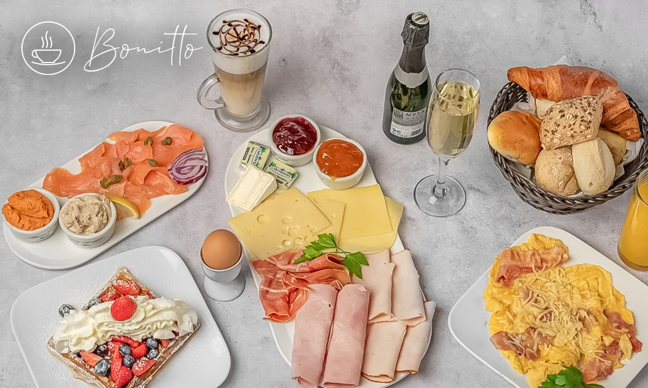 Ontbijt naar keuze of ontbijtbuffet