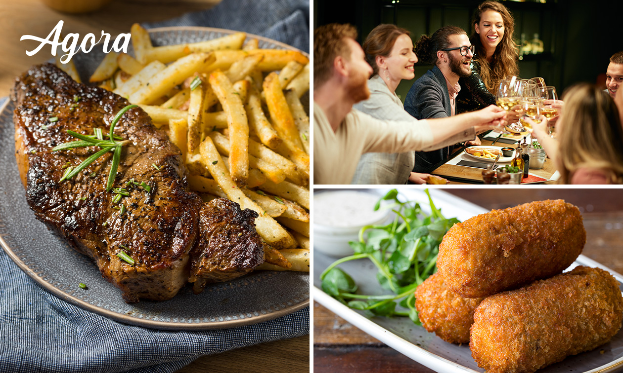 3-gangendiner à la carte + drankje bij Agora Aartselaar