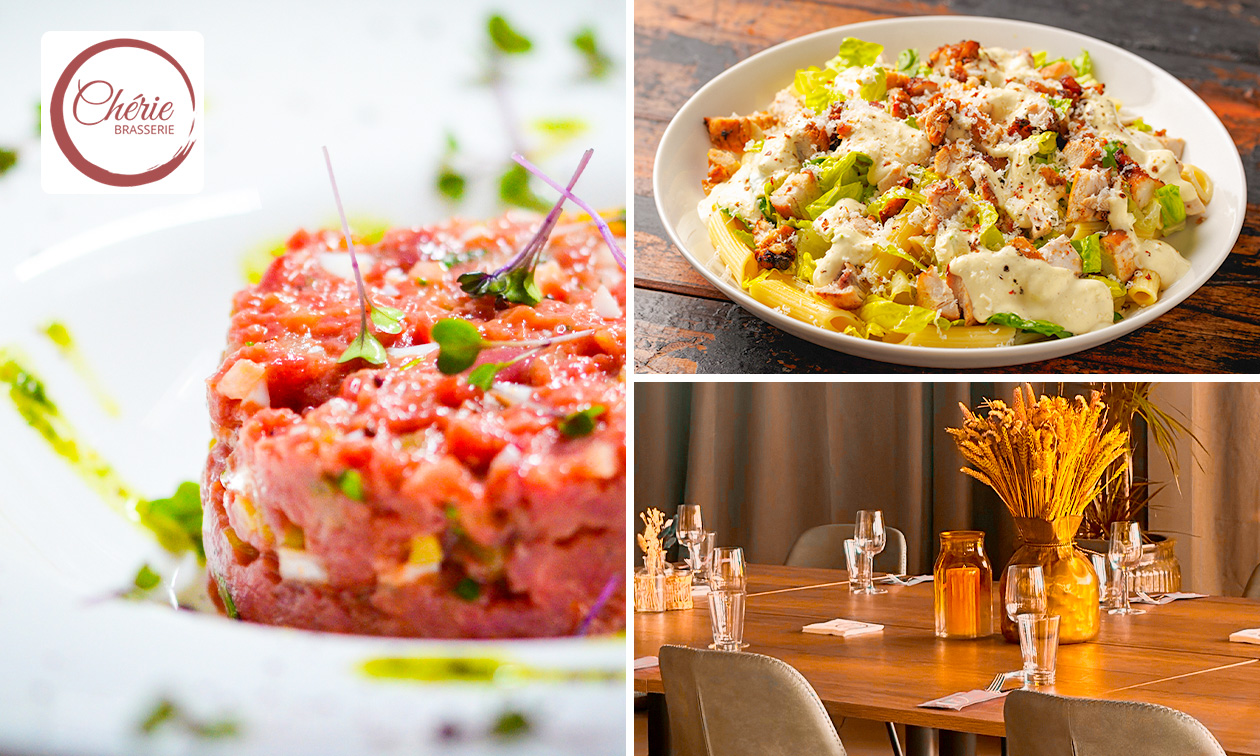 2-gangenlunch of -diner à la carte