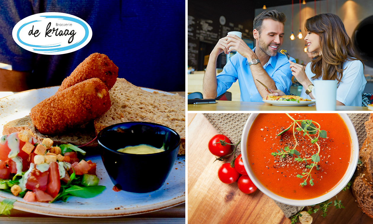 12-uurtje of borrelarrangement bij Brasserie de Kraag