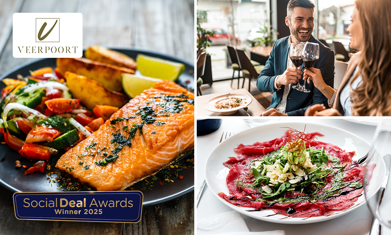 3-gangendiner à la carte bij Brasserie de Veerpoort