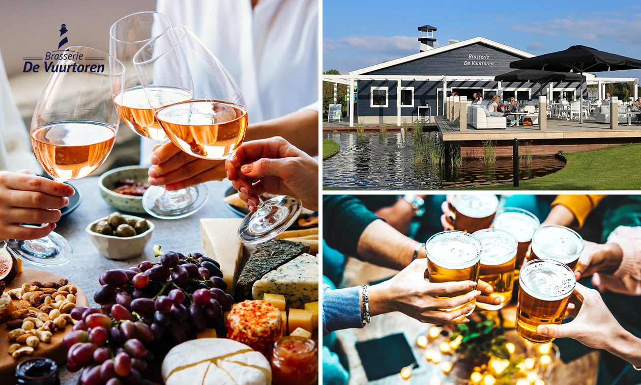 High wine of high beer (1,5 uur) bij Brasserie De Vuurtoren