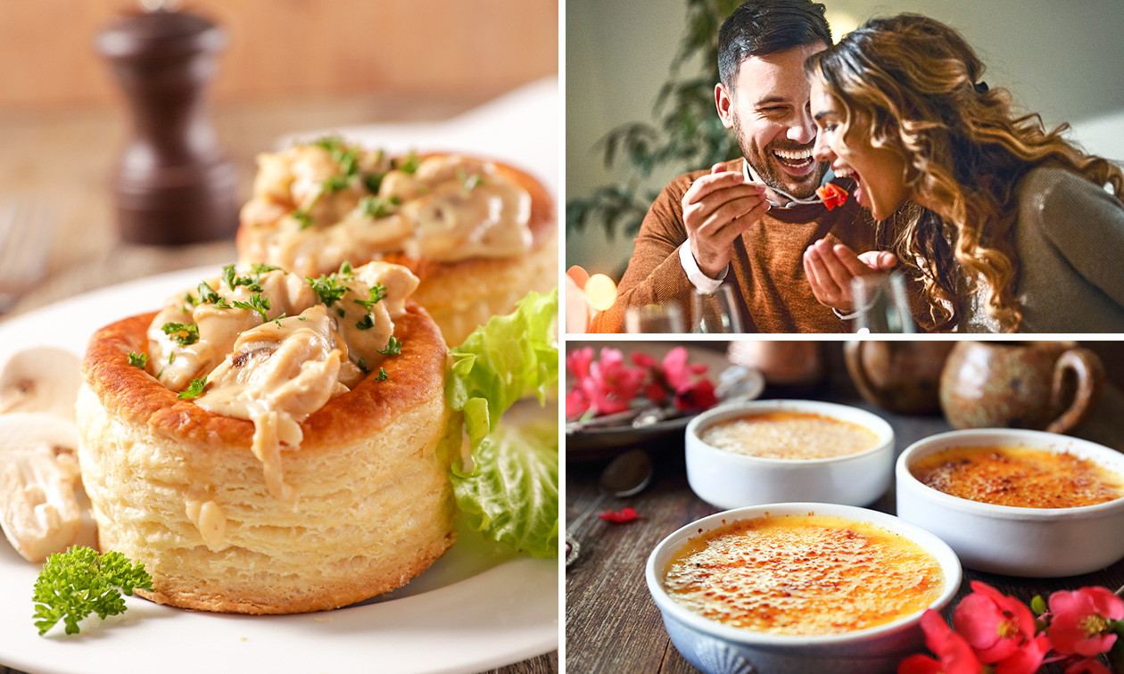 3-gangen keuzediner aan de kust