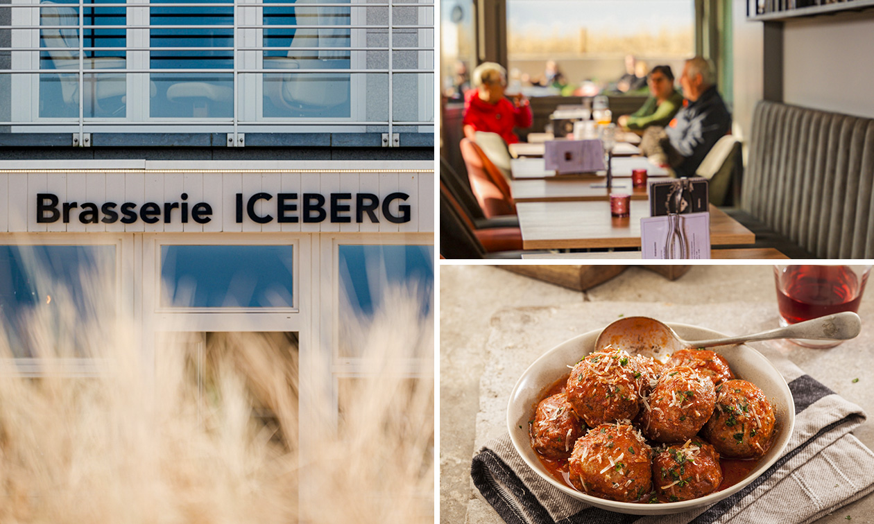 2-gangen keuzelunch of -diner aan het strand van Middelkerke