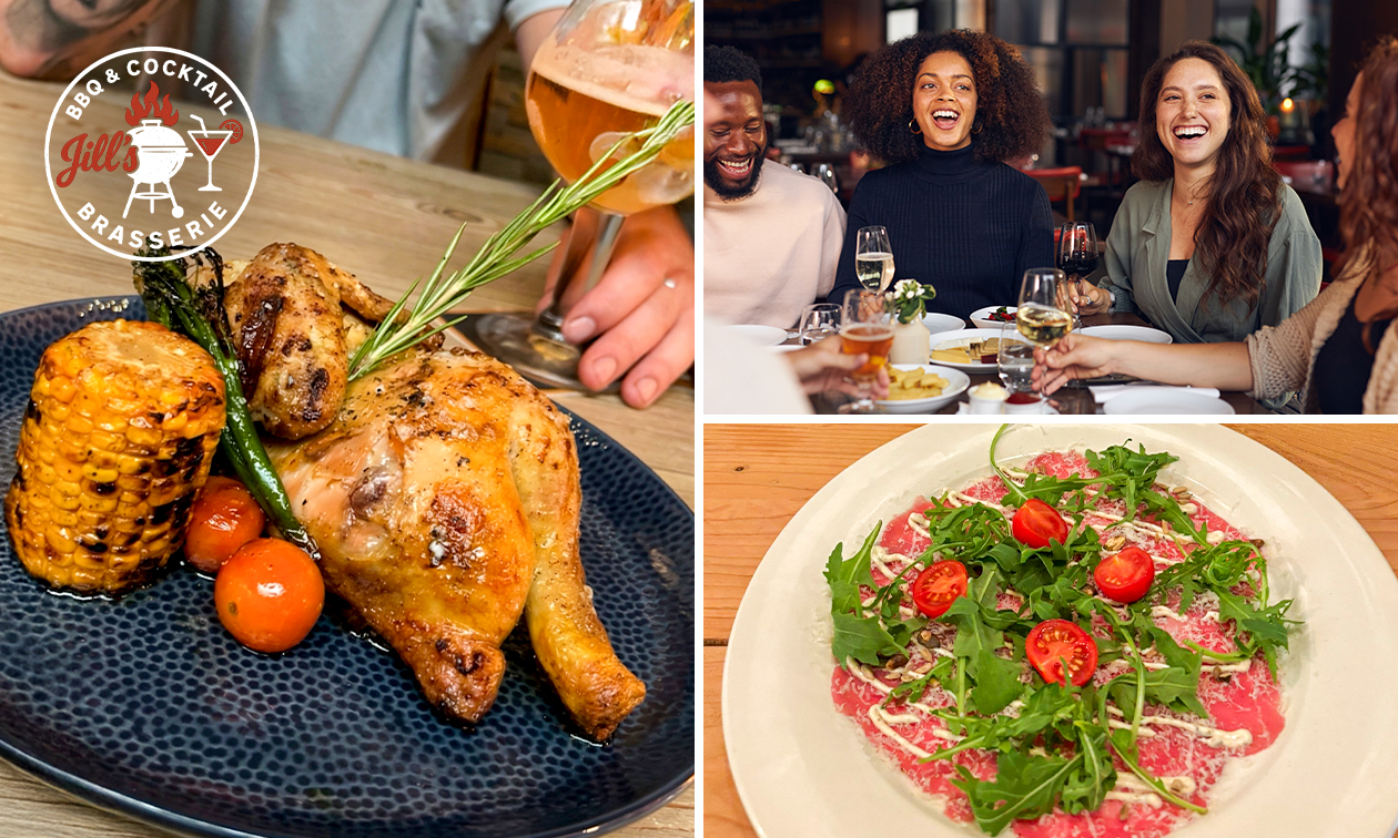 3-gangen keuzediner bij Brasserie Jill's