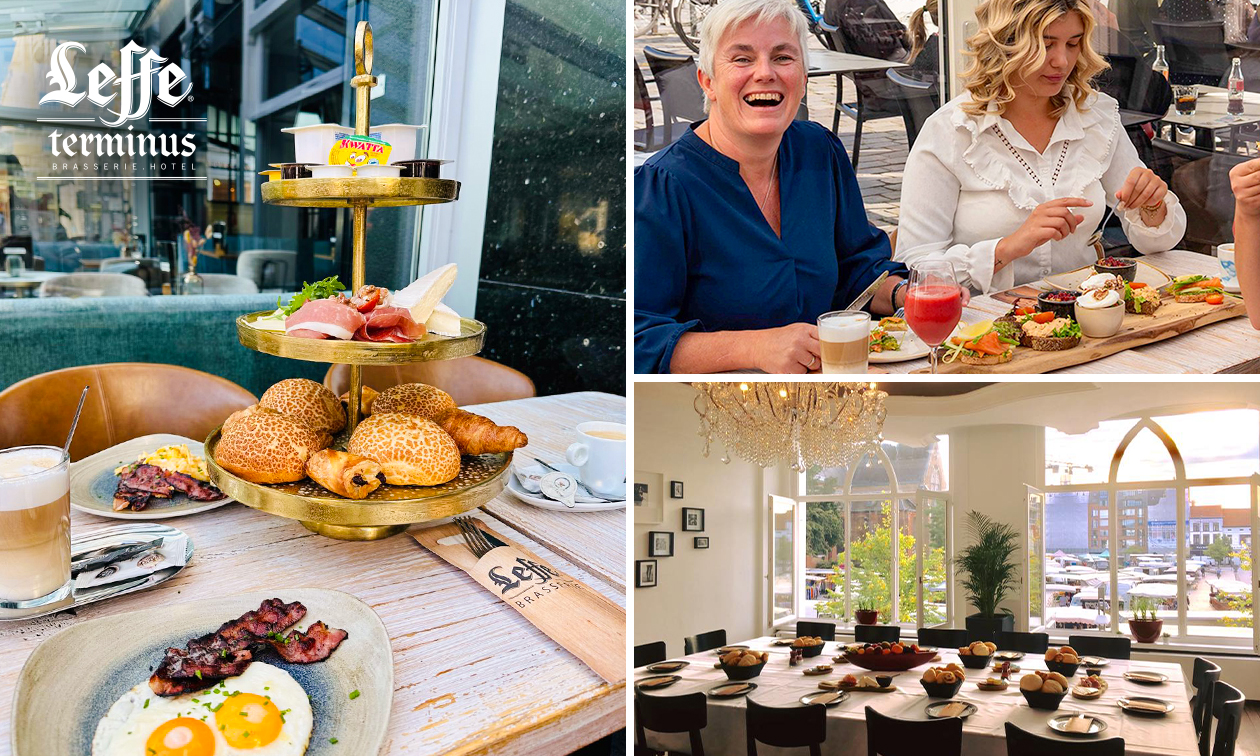 Ontbijt bij Brasserie Leffe