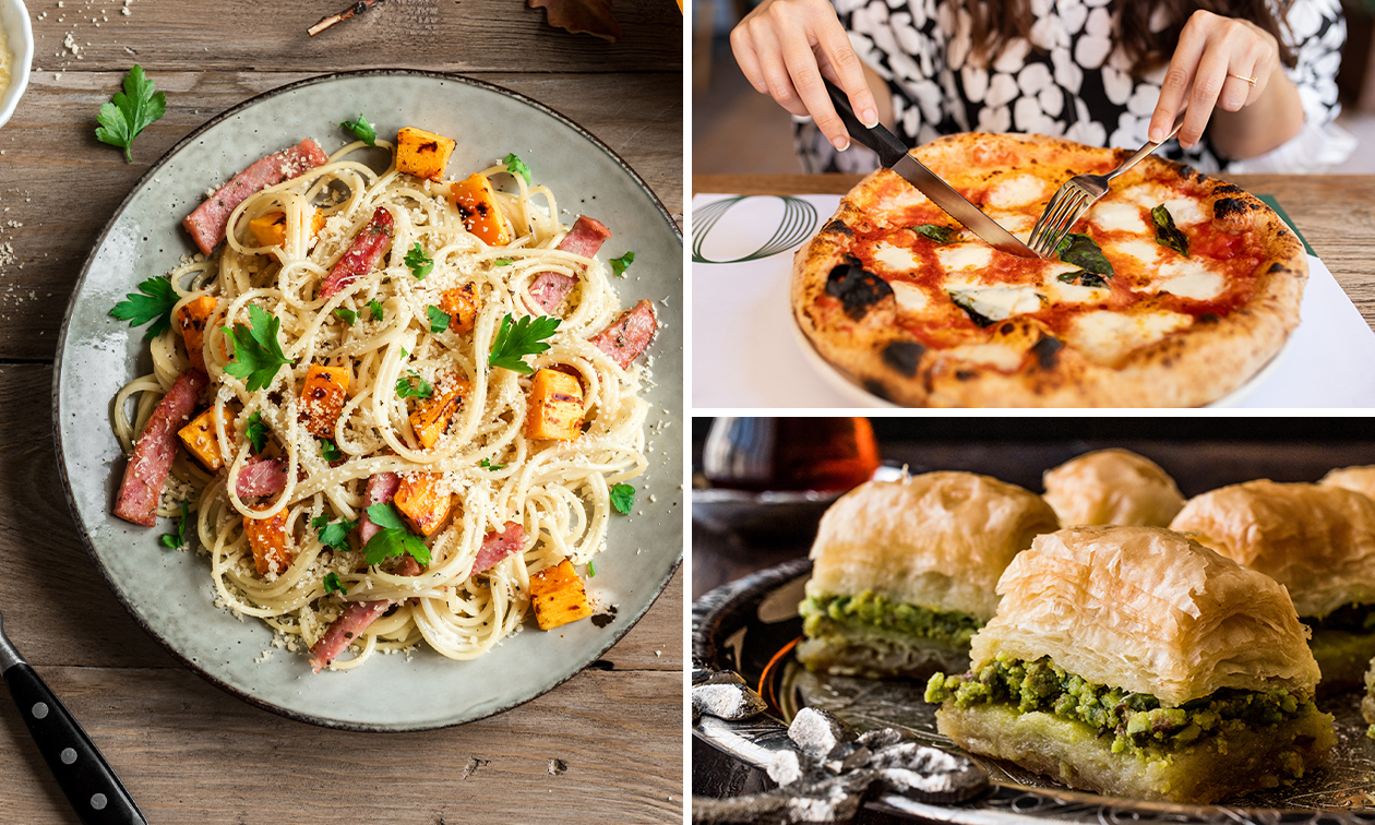 Pizza of pasta naar keuze + dessert bij Brasserie Melodie