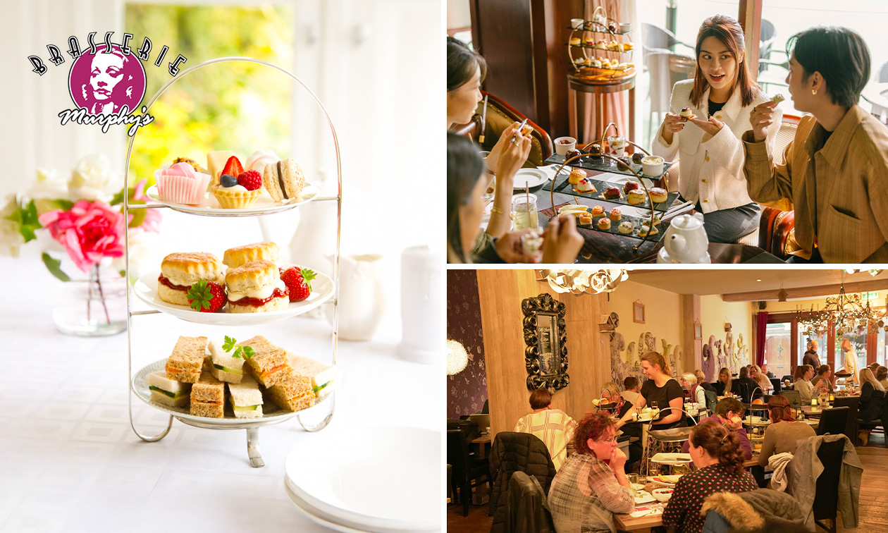 High tea (2 uur) bij Brasserie Murphy's in hartje Sittard