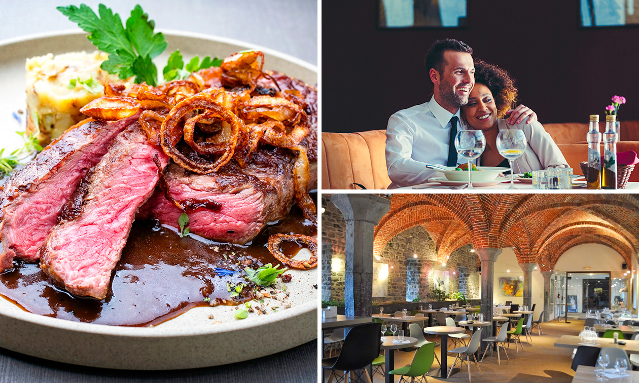 Menu en 2 ou en 3 services au choix au Pavillon Vert