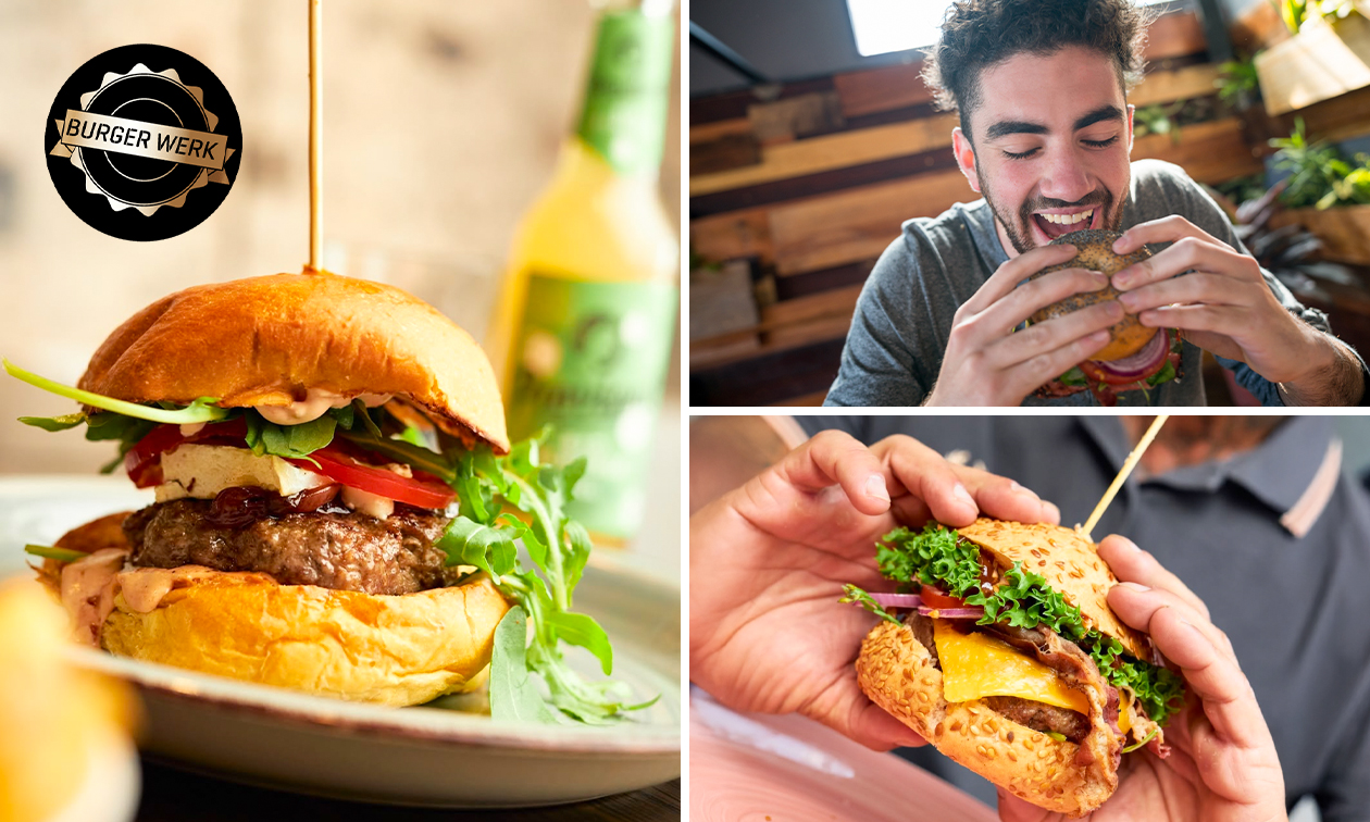 Burger + Beilage + Dip nach Wahl in Bonn