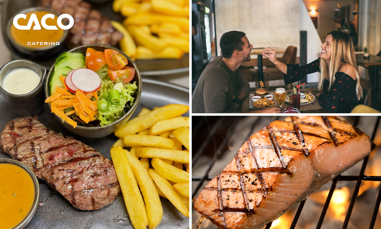 3-gangen keuzediner bij Caco Food