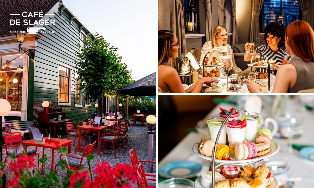 High tea (2 uur) in hartje Zaandijk