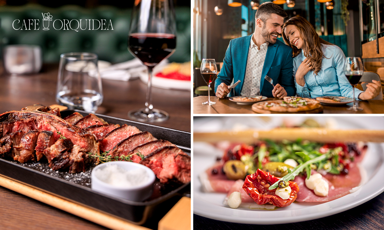 3-gangendiner à la carte bij Café Orquidea