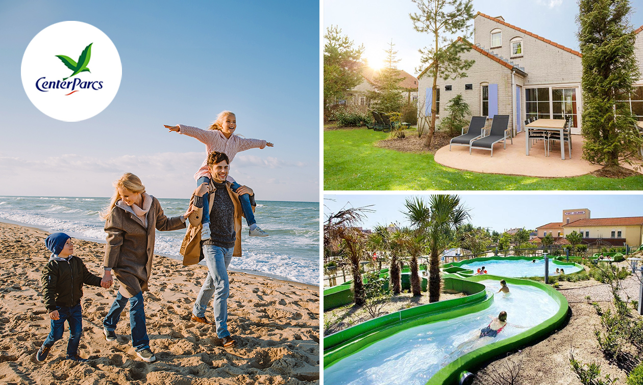 Center Parcs Park Port Zélande, Weekend of (mid)week weg (4 tot 6 pers