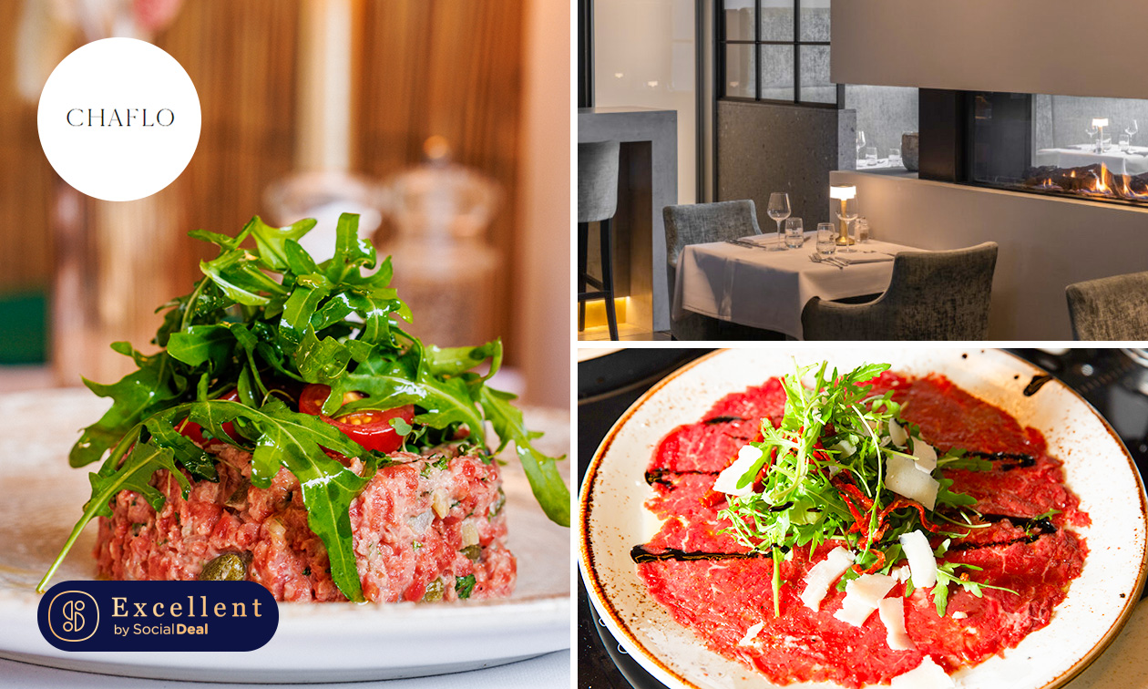 4-gangen keuzediner bij Chaflo