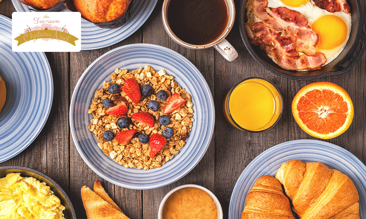 Luxe ontbijt naar keuze bij Chateau Noël