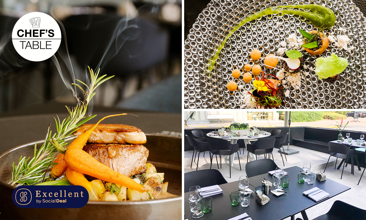 4-, 5- of 6-gangenlunch of -diner bij Chef's Table