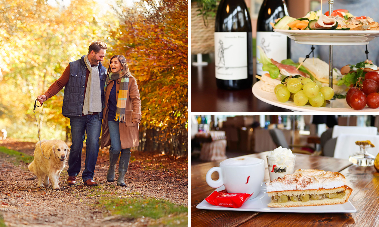 Wandelarrangement incl. warme drank + gebak + lunchplank of -gerecht