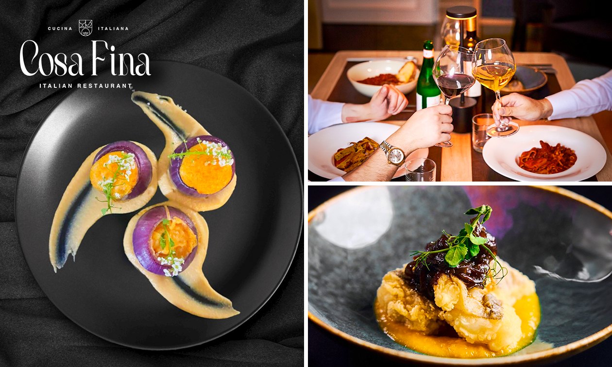 2-gangenlunch à la carte of 3-gangendiner à la carte in de buurt van Brussel