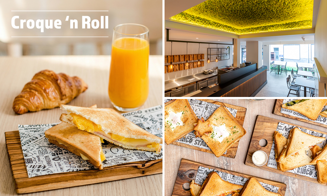 Luxe brunch inclusief drankjes bij Croque 'n Roll