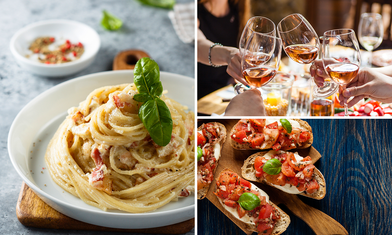 3-gangen keuzelunch of -diner bij Da Claudio