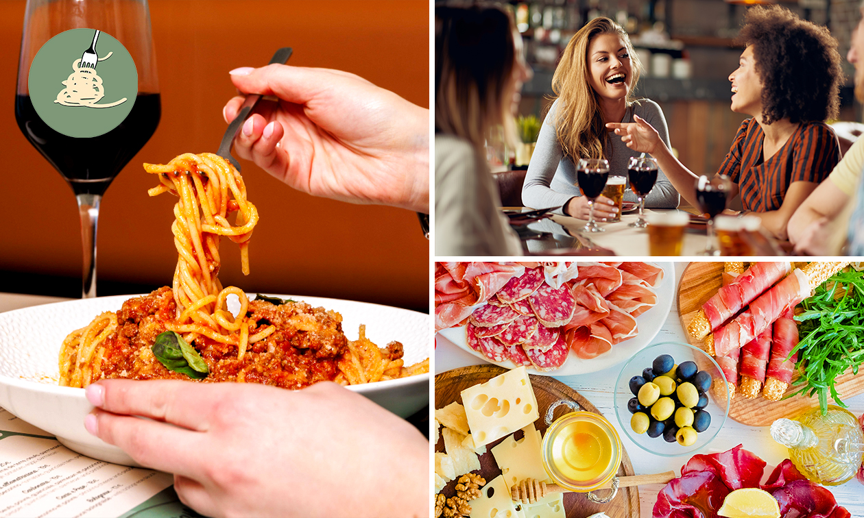 2- of 3-gangen keuzelunch of -diner bij Da Mammà