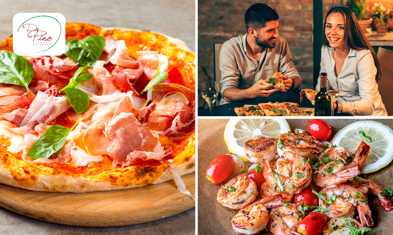 Menu en 2 services au choix au restaurant Da Pino Pizzeria